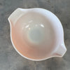 Vintage Pyrex #444 Sunflower Orange Four Quart Cinderella Mixing Bowl