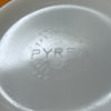 Vintage Pyrex #444 Sunflower Orange Four Quart Cinderella Mixing Bowl