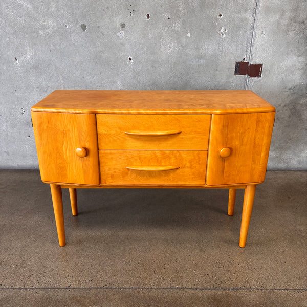 Rare Vintage Solid Wood Credenza By Heywood Wakefield
