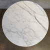 Mid Century Modern Tulip Base Marble Top Side Table Product Image