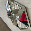 1970s Hexagon Mirror Attributed to Milo Baughman for Thayer Coggin