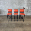 Set of Three Mid Century Barstools