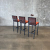 Set of Three Mid Century Barstools