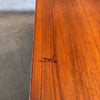 Mid Century Jens Risom Walnut Two-Tier Side Table/End Table