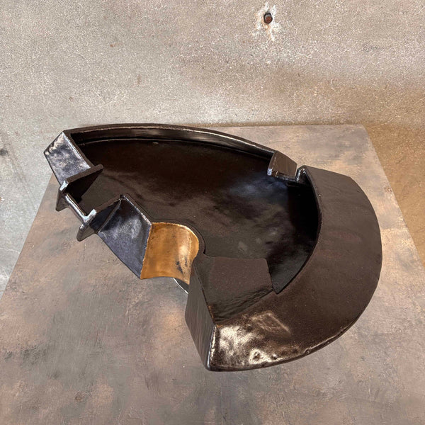 Vintage XL Ikebana Vessel/Centerpiece by John Riccio