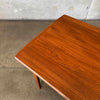 Danish Modern Teak Hidden Leaf Dining Table