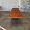 Danish Modern Teak Hidden Leaf Dining Table