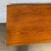 Mid Century Modern Three-Drawer Low Dresser w/ Original Mirror by Stanley