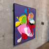 Benni Korzen Abstract Painting '23 (Purple)