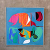 Benni Korzen Abstract Painting '10 (Blue)