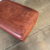 Stickley Leather Lounge Chair and Ottoman