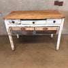 Vintage Bakers Table "Possum Belly" 19th Century Product Image
