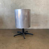 Vintage Paul Mayen Aluminum Planter w/ 5-Star Base - Made in England