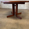 Mid Century Modern Walnut Dining Table w/ Two Leaves