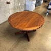 Mid Century Modern Walnut Dining Table w/ Two Leaves