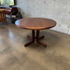 Mid Century Modern Walnut Dining Table w/ Two Leaves