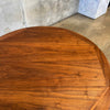 Mid Century Modern Walnut Dining Table w/ Two Leaves
