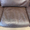 Designer Leather Sofa by Dellarobba in Espresso