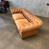 Carmel Leather And Velvet Seat Chesterfield Sofa