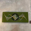 Mid Century Modern Ray Schechter Style Abstract String Art