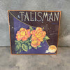 Vintage Fruit Crate Framed Label Redlands, CA - Talisman