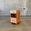 Vintage Heywood Wakefield Mid Century Modern Nightstand Maple