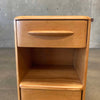 Vintage Heywood Wakefield Mid Century Modern Nightstand Maple