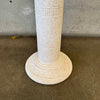 Post Modern Cream Plaster Column Floor Lamp