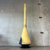 Vintage MCM Yellow Porcelain Enamel Finish Malm "Fire Duke" Fireplace