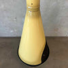 Vintage MCM Yellow Porcelain Enamel Finish Malm "Fire Duke" Fireplace