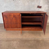 Vintage Mid Century Modern Walnut Credenza By Dillingham