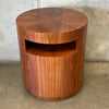 Crate & Barrel "Tambe" Veneered End Table