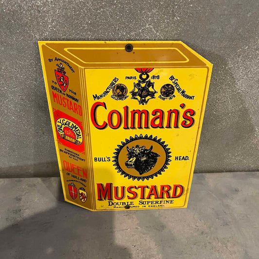 Colman's Mustard Enamel Sign