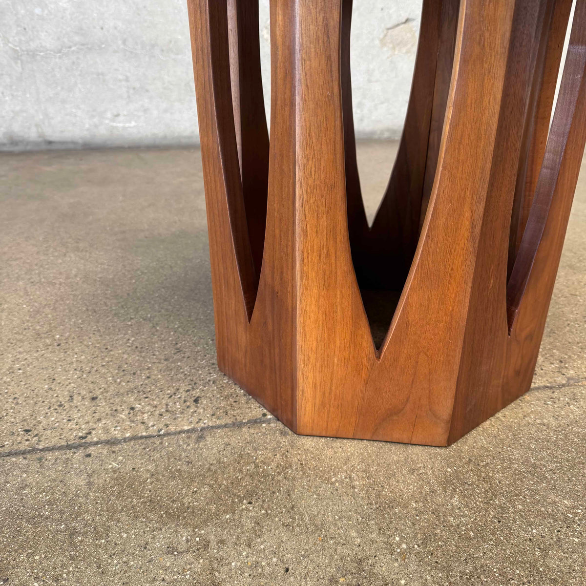 Mid Century Walnut Side Table C. 1955