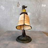 Brass Dolphin Antique Lamp w/ Adjustable Head Product Image