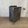 1930s Simmons Metal Highboy w/ Wheels