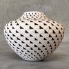 Leland Little Auctions Art Ceramic White & Black Vessel