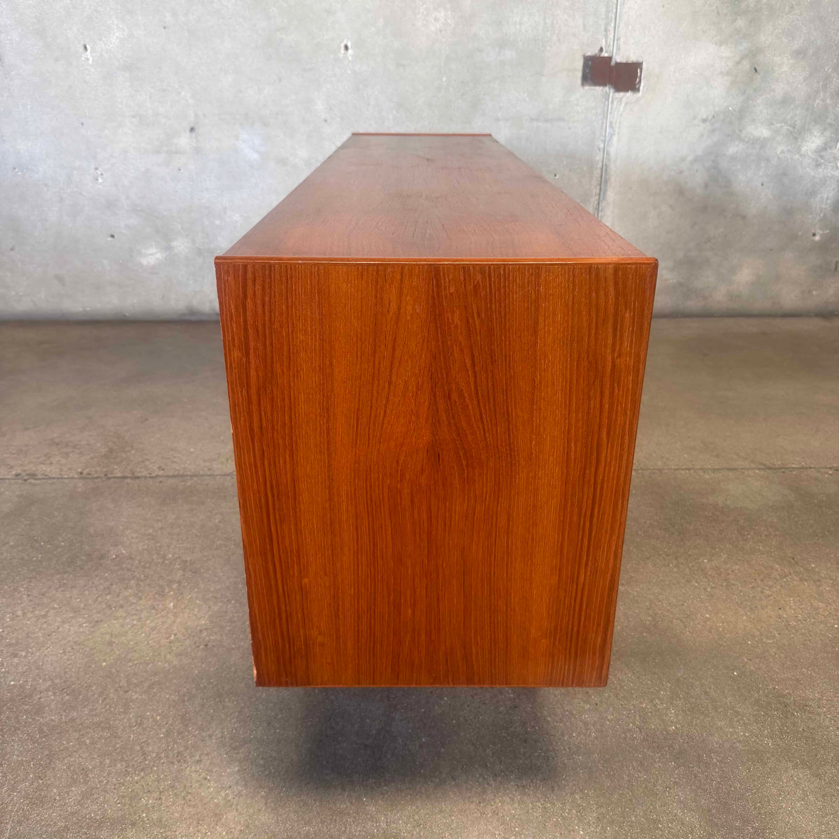 1960s Danish Modern Teak "Karson" Credenza by Erik Wortz of Denmark