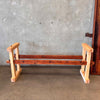 Early 20th Century Christienson Mahogany Work Bench