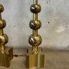 Pair of 1960s Tommi Parzing Brass Lamps by Stiffel