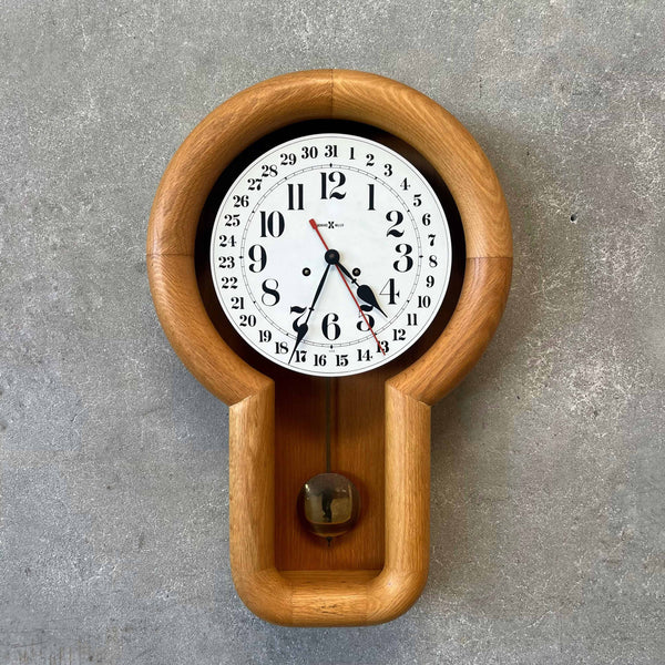 Vintage MCM Wall Clock Model 613 Designed by Arthur Umanoff