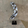 Mid Century Modern Torch Cut Metal Sculpture By Bijan