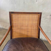 Pair of All Original MCM Lawrence Peabody Camel Back & Leather Lounge Chairs