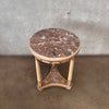 Antique Italian Painted Round Table - As Is - Product Image