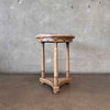 Antique Italian Painted Round Table - As Is - Product Image