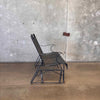 Vintage Woodard Outdoor Metal Two-Seat Glider