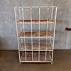 Vintage Metal Shelving Rack