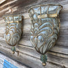 Pair of 1960s Murano Handblown Caged Wall Planters Product Image
