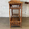 Bamboo Bar Stand/Beverage Trolley