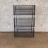 Vintage Wrought Iron Metal Rack